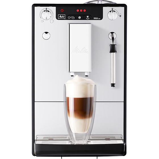 Caffeo® Solo® & Milk Kaffeevollautomat, schwarz-silber
