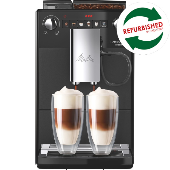 Latticia® OT Kaffeevollautomat, matt schwarz (refurbished)