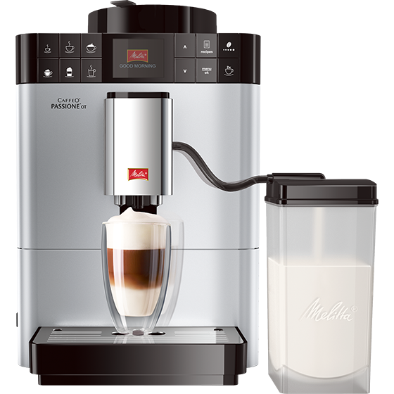 Caffeo® Passione® OT Kaffeevollautomat, silber
