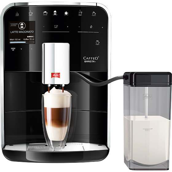 achtergrond Panda bovenstaand Barista® T F830-002 volautomatische espressomachine | Melitta® Online Shop